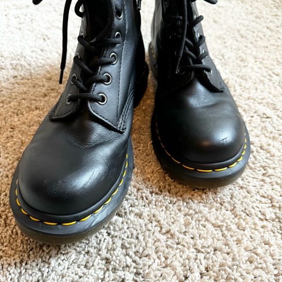 1460 AMBASSADOR LEATHER LACE UP BOOTS - Picture 4 of 8